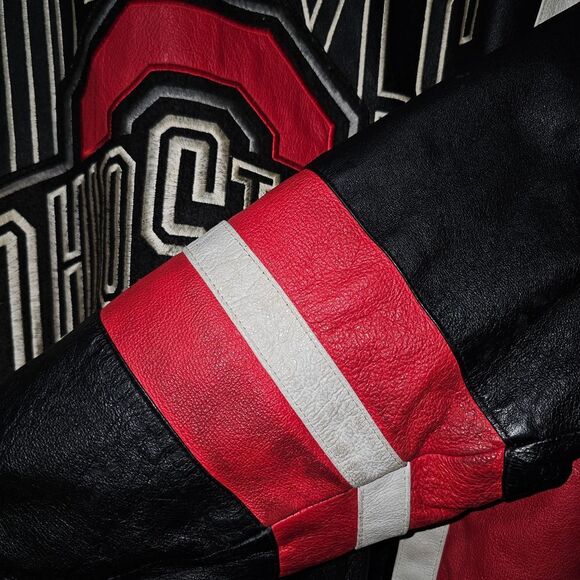 Ohio State Buckeyes Leather Varsity‎ Jacket - Picture 7 of 9